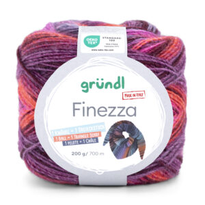 Finezza feuerrot-fuchsia-mauve-blaugrau Rundknäuel_03
